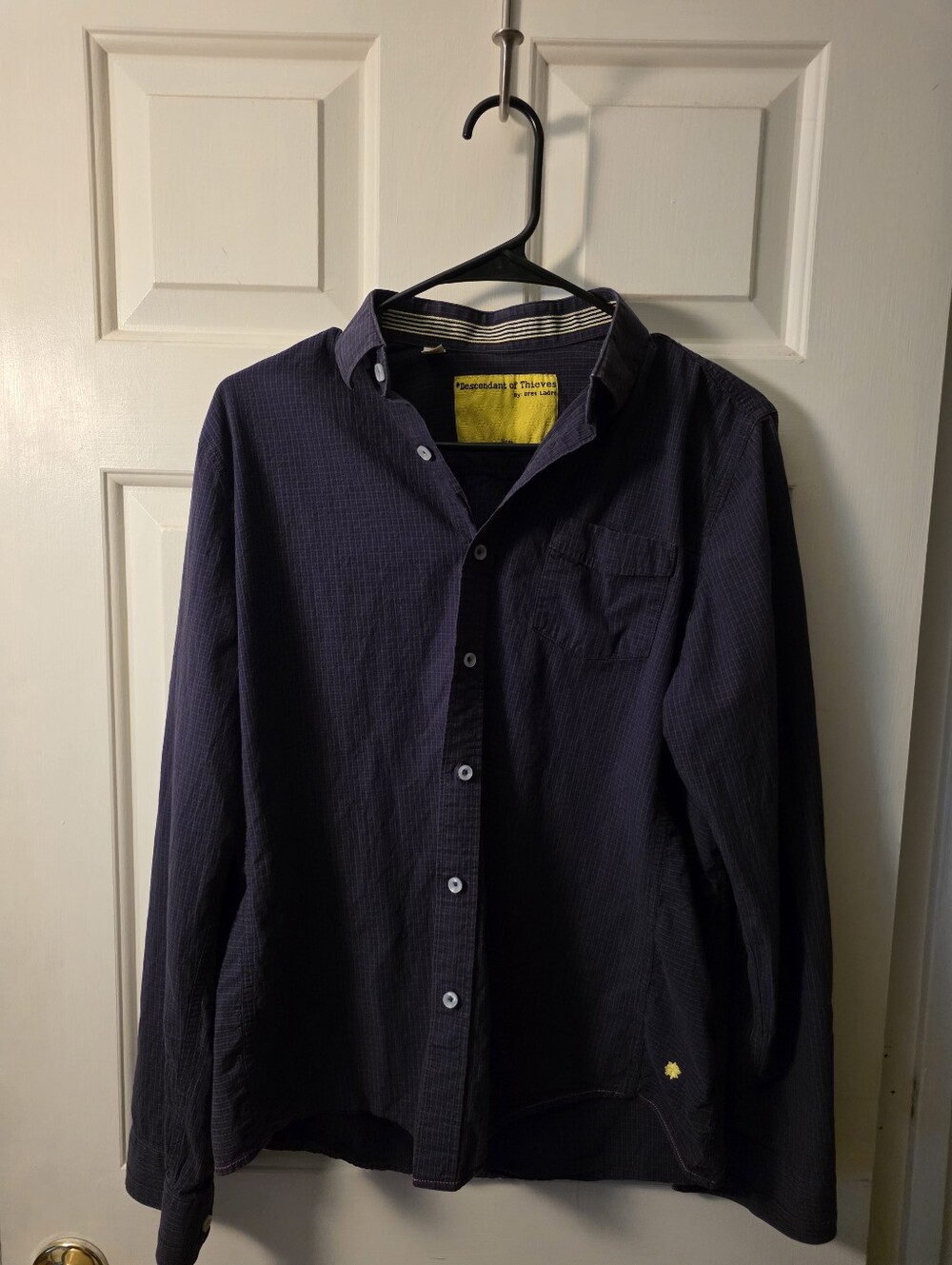 Descendant Of Thieves Limited Edition Mens Shirt Button Down Shirt!